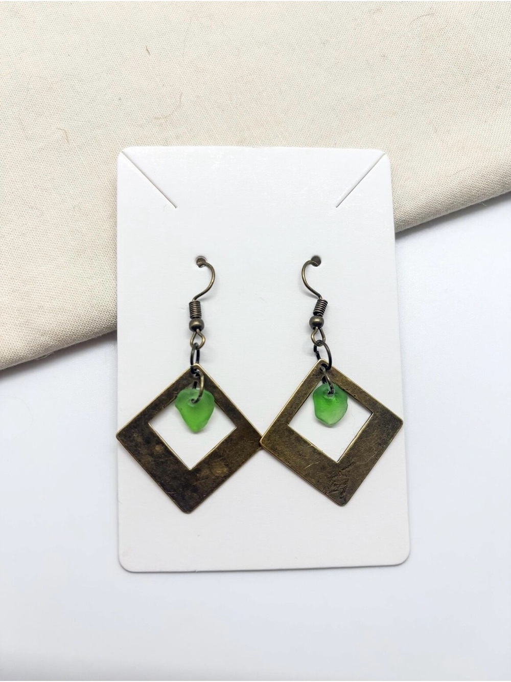 Handcrafted Genuine Seaglass Earrings